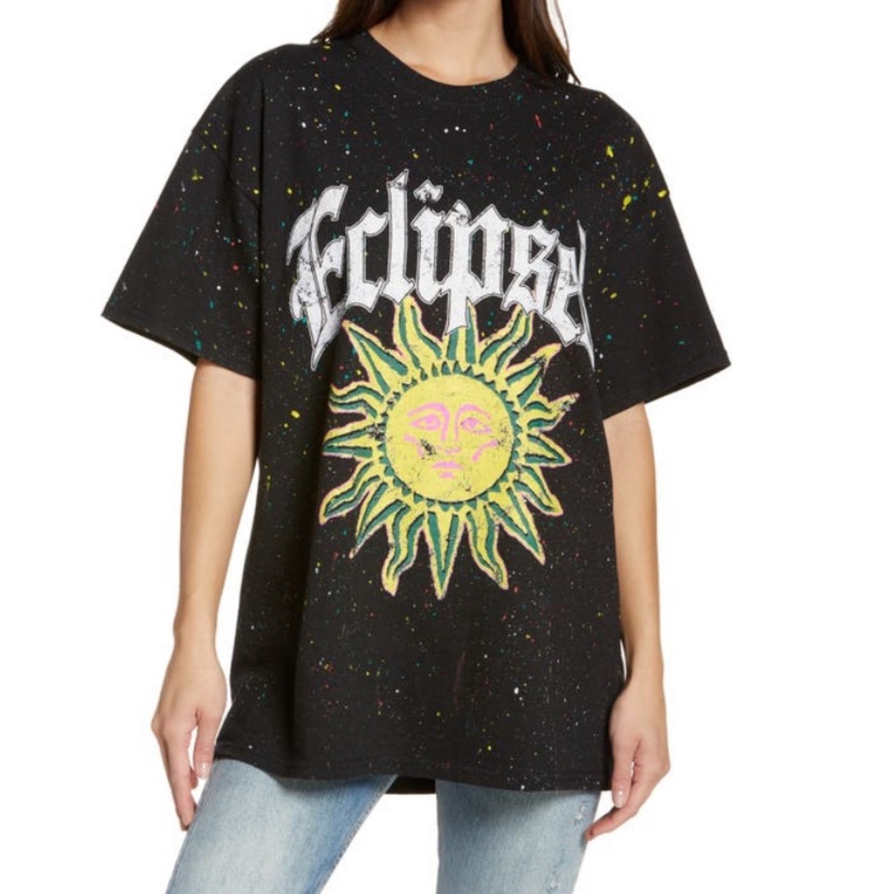 Eclipsed Paint Splat Tshirt